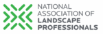 National Association of Landscape Professionals (NALP) logo with green abstract leaf pattern.